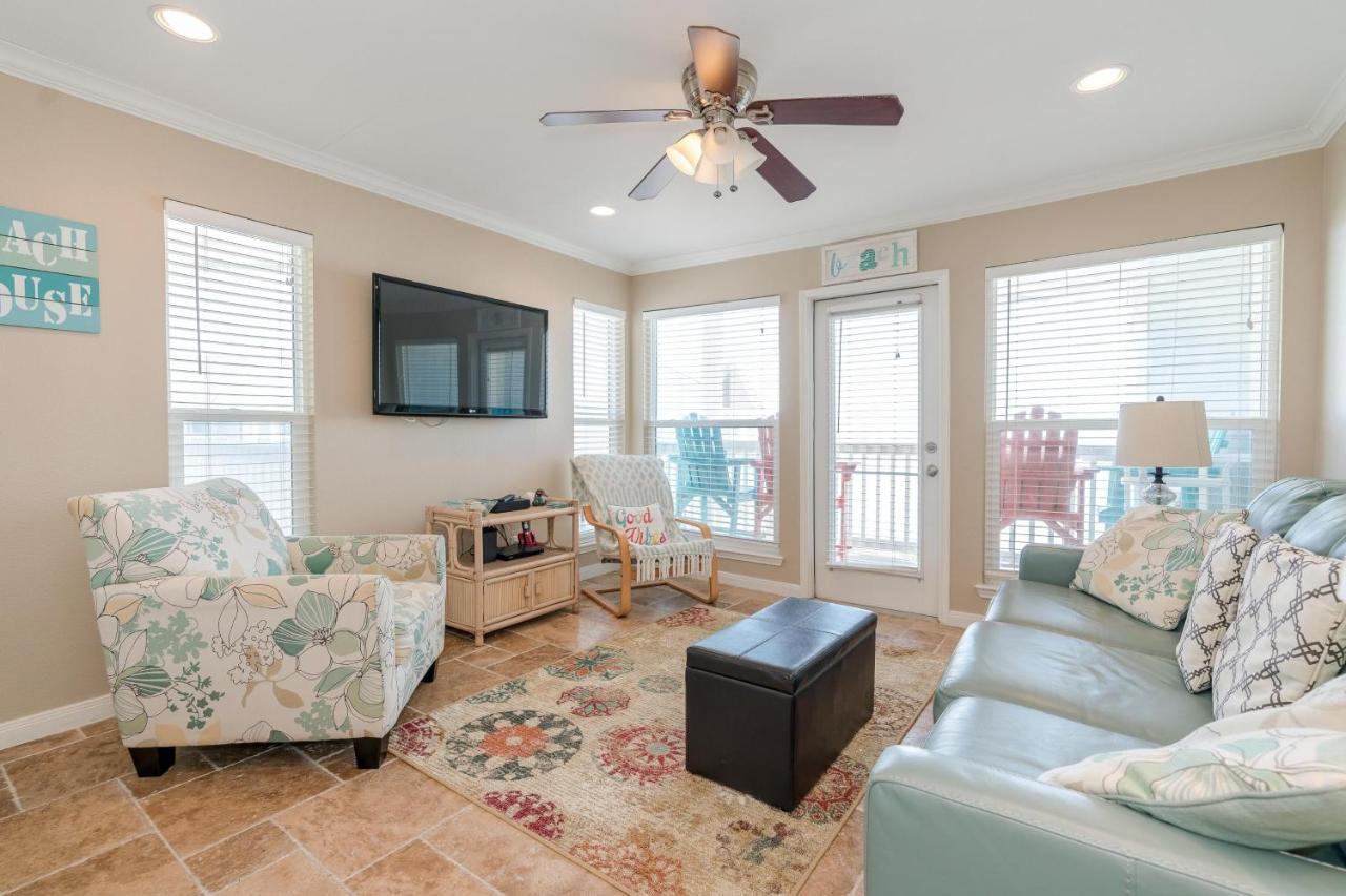 Steps To Pool And Beachamazing Views From Two Balconies Galveston Exterior foto