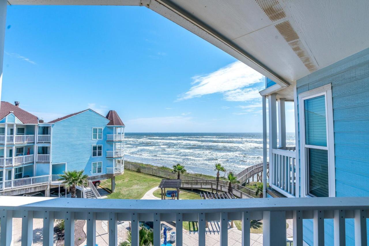 Steps To Pool And Beachamazing Views From Two Balconies Galveston Exterior foto